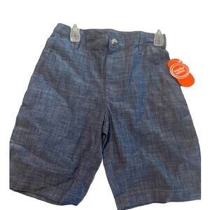 NWT  Wonder Nation Little Girl Denim Blue Shorts Size 10